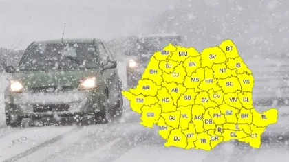 9 zile consecutive de ninsoare în România, potrivit meteorologilor Accuweather. Care sunt orașele vizate