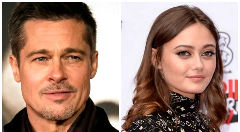 Brad Pitt trage la tinerele! Ea sa fie noua iubita a actorului? Are doar 21 de ani si seamana izbitor cu Angelina Jolie