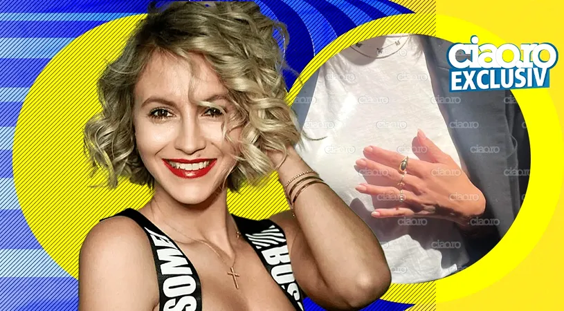 EXCLUSIV | Andreea Perju, primele declaratii despre logodnă: “A fost un moment drăguț între noi și port inelul ăsta cu foarte mare drag” + Ce spune despre căsătorie