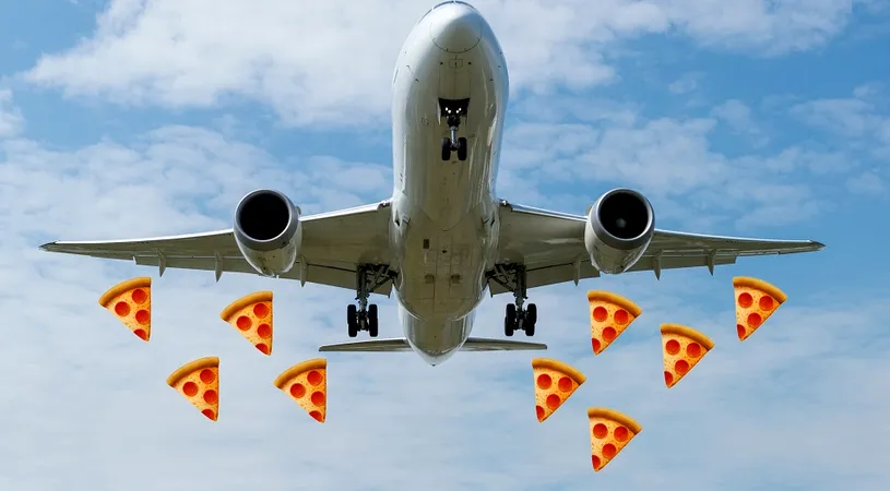 Locuitorii bogati din Nigeria isi comanda pizza cu avionul! Comenzile speciale sosesc cu avionul din Londra! VIDEO