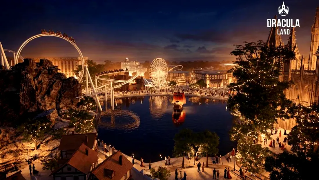 COMUNICAT: În România se lansează conceptul proiectului DraculaLand – o investiție privată de peste 1 miliard de euro, concepută să devină cea mai mare destinație de entertainment, retail și tehnologie