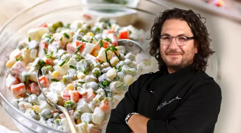 Secretul pentru cea mai delicioasă salată de boeuf. Rețeta lui Florin Dumitrescu face furori. Unde greșesc multe gospodine