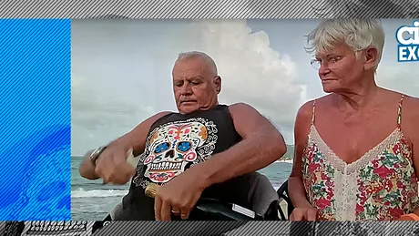 EXCLUSIV | Monica și Victor Tatoiu, scene amuzante din vacanță. Ce și-a băgat în chiloți soțul femeii de afaceri de Revelion