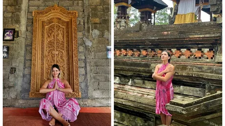 Ela Crăciun se tratează în Bali cu ritualuri străvechi de vindecare: Scopul acestei terapii este restabilirea echilibrului energetic