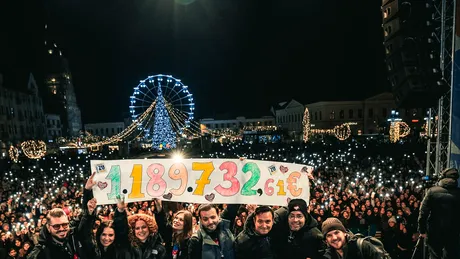 Orașul Faptelor Bune: „România, ne-ai surprins! Mulțumim pentru CEA MAI MARE SUMĂ DIN ISTORIA ORAȘULUI FAPTELOR BUNE: 𝟏.𝟏𝟖𝟗.𝟕𝟑𝟐,𝟔𝟏 𝐄𝐔𝐑𝐎!”