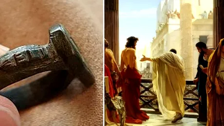 Arheologii au descoperit inelul lui Pontiu Pilat! Ce secrete ascunde bijuteria gasita intr-o fortareata mentionata in Biblie!