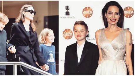 Fiica Angelinei Jolie, Shiloh, în plin proces de transformare a sexului, pentru a deveni băiat