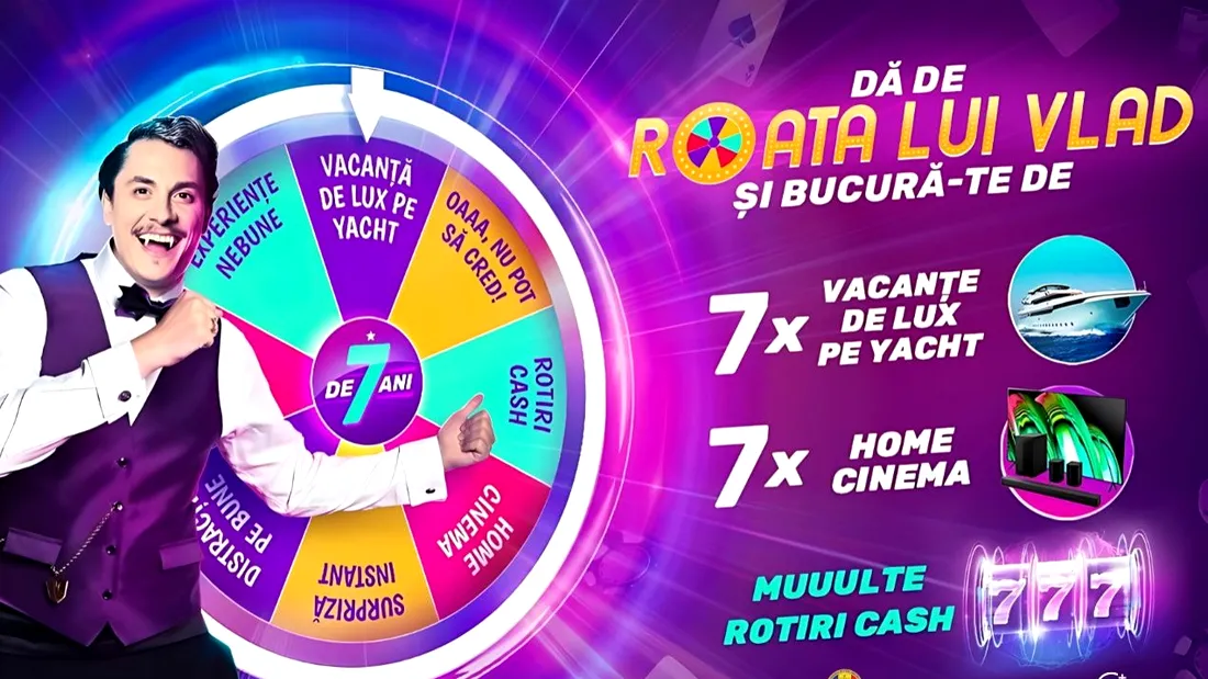 (P) Vacanțe de lux cu yachtul și sisteme Home Cinema la Roata Vlad Cazino