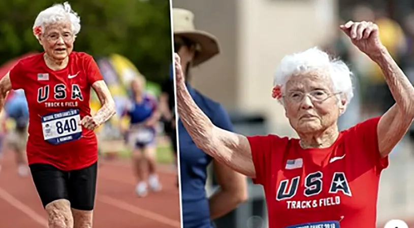 Cea mai varstnica atleta din intreaga lume! Are 103 ani si inca participa in competitii. Care e secretul ei VIDEO