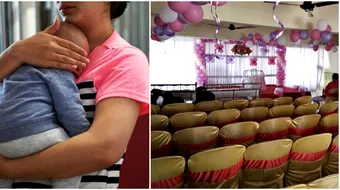 Femeia isi tinea bebelusul de 6 luni in brate si la un moment dat l-a aruncat pe geam! Clipele socante s-au petrecut la o nunta. Ce a putut sa pateasca tanara mamica