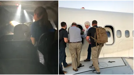 Calatorie de cosmar! Pasagerii dintr-un avion s-au panicat si au cerut disperati o aterizare de urgenta! Ce au simtit oamenii in cateva secunde VIDEO