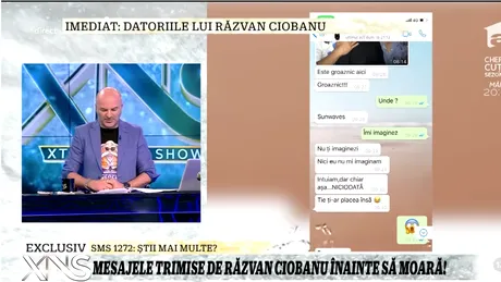 VIDEO! Ultimele mesaje ale lui Razvan Ciobanu! E groaznic aici! Fotografia pe care a trimis-o pe Whatsapp inainte sa moara!