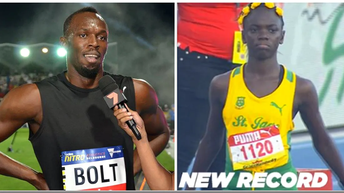 Usain Bolt e istorie! Cine e atleta care alearga mai repede ca el :) VIDEO