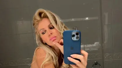 Andreea Bănică și-a înnebunit fanii! Imaginea incendiară postată de solistă. Așa se menține în formă