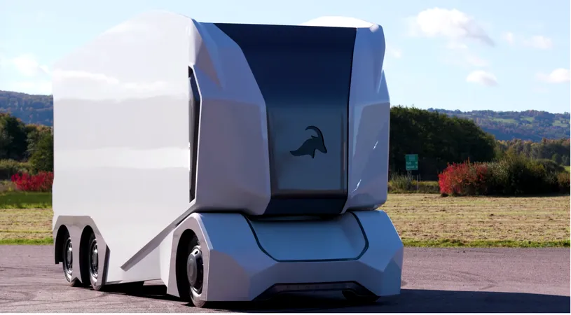 Primul camion electric si autonom din lume circula zilnic si transporta marfuri in Suedia! Arata super futurist! VIDEO