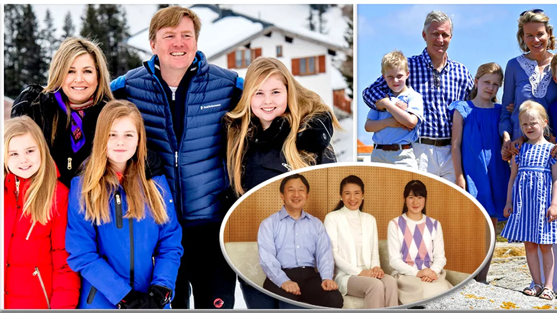 Fotografii impresionante cu 5 familii regale din toata lumea! Ei sunt “sangele albastru” al lumii desi nu arata deloc diferit