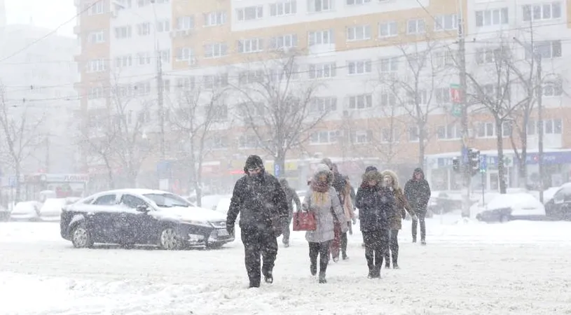 Cod galben de vreme rea în România! Iarna își arată colții!