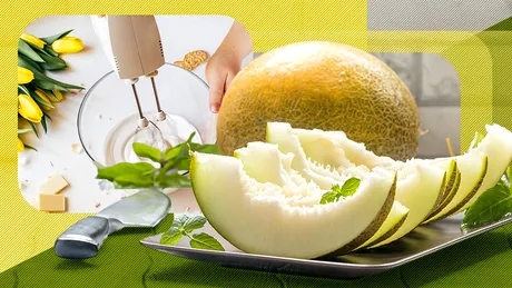 Rețetă delicioasă de prăjitură cu pepene galben. Se prepară rapid și are un gust senzațional
