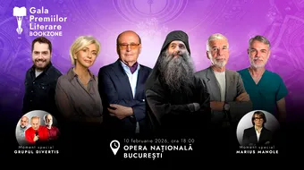 Dr. Mihai Craiu, Prof. Constantin Dulcan și Părintele Pimen se numără printre invitații serii, la cea de-a treia editie a Galei Premiilor Literare