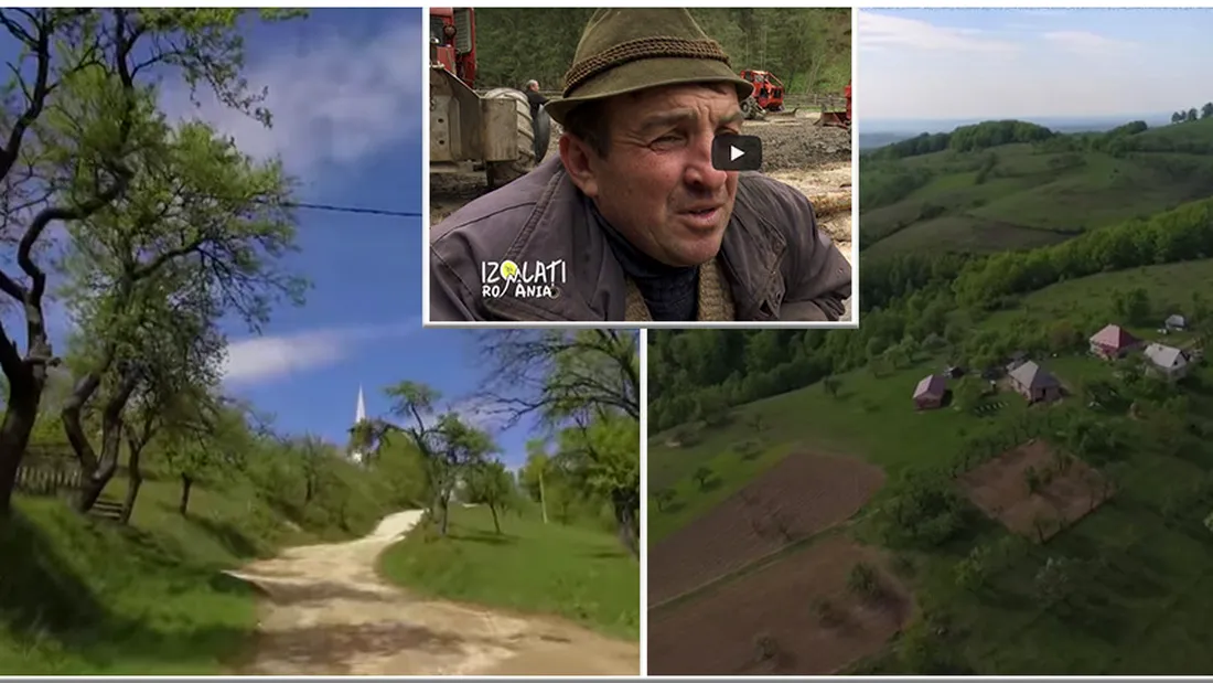 Izolati in Romania! Drama taranilor parasiti intr-un loc din tara unde nu se poate ajunge! VIDEO