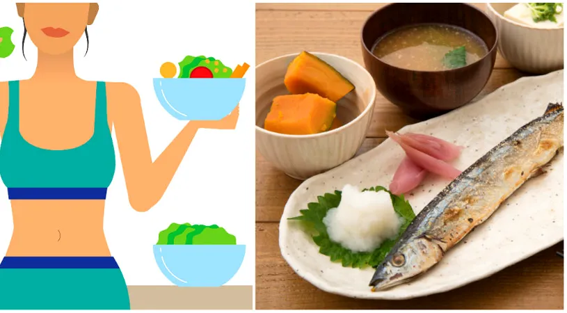 Dieta japoneza. Te scapa de 10 kilograme in doar 10 zile!