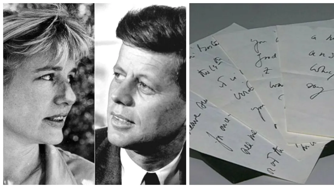 Scrisoarea de dragoste a lui John F. Kennedy catre amanta sa. Ce i-a scris inainte sa moara: „De ce nu pleci o data...