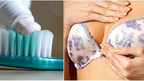 Femeile au inceput sa isi aplice pasta de dinti pe sani! CE efect 'miraculos' ar avea metoda controversata asupra bustului VIDEO
