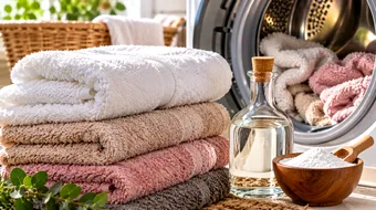 Ce să pui în apa în care speli prosoapele pentru a scăpa de mirosul urât. Trucuri simple pentru textile curate și proaspete