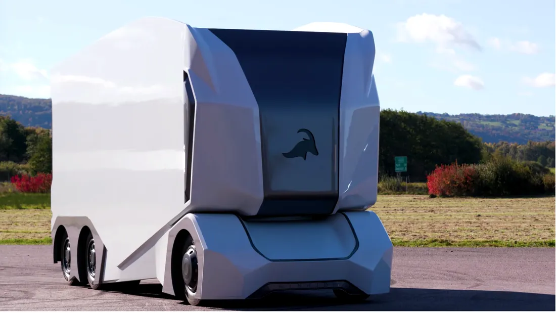 Primul camion electric si autonom din lume circula zilnic si transporta marfuri in Suedia! Arata super futurist! VIDEO