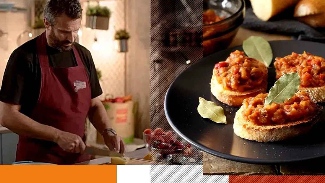 Zacuscă cu ciuperci a la Maramu. Rețeta secretă și delicioasă a lui Nicolai Tand