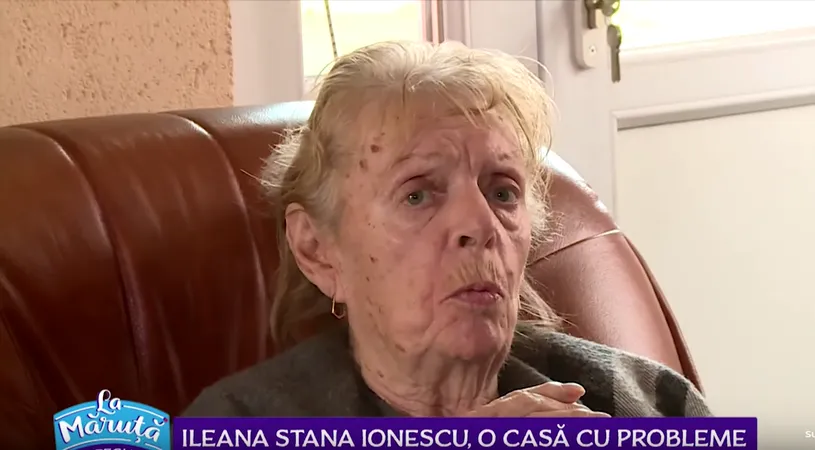 Actrita Ileana Stana Ionescu, batranete de cosmar din cauza problemelor cu locuinta! Ii ploua in casa si n-are bani sa-si faca reparatiile! VIDEO