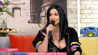 Lavinia Pirva, aparitie la tv cu un decolteu impresionat! „Am luat cateva kilograme in plus, dar eu zic ca arat destul de bine!”