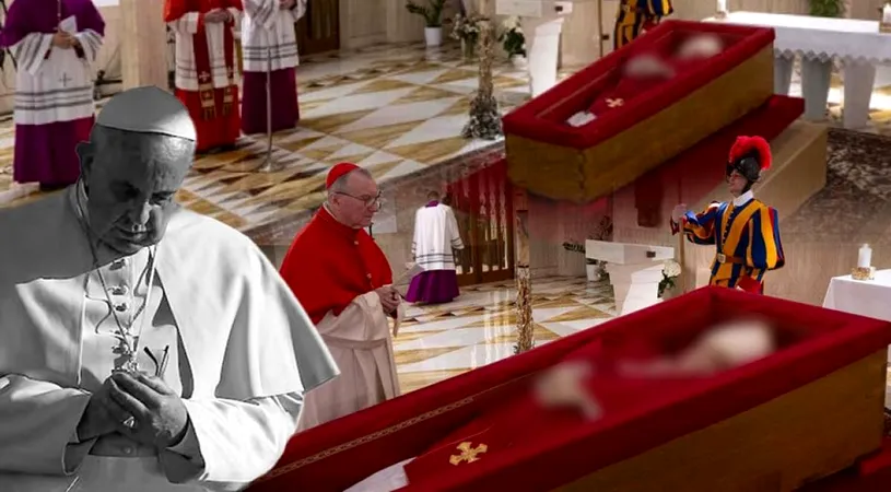 Obiectul din România pus în sicriul Papei Francisc. Ce semnificație are și de ce a fost așezat lângă el