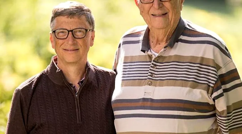 Tatal lui Bill Gates este pe moarte, iar miliardarul tocmai i-a transmis un mesaj care iti va topi inima! A donat 100 de milioane de dolari pentru a se gasi un remediu pentru afectiunea lui