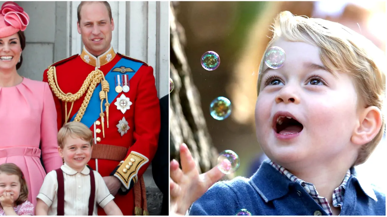 Printul George de Cambridge a implinit 5 ani! 