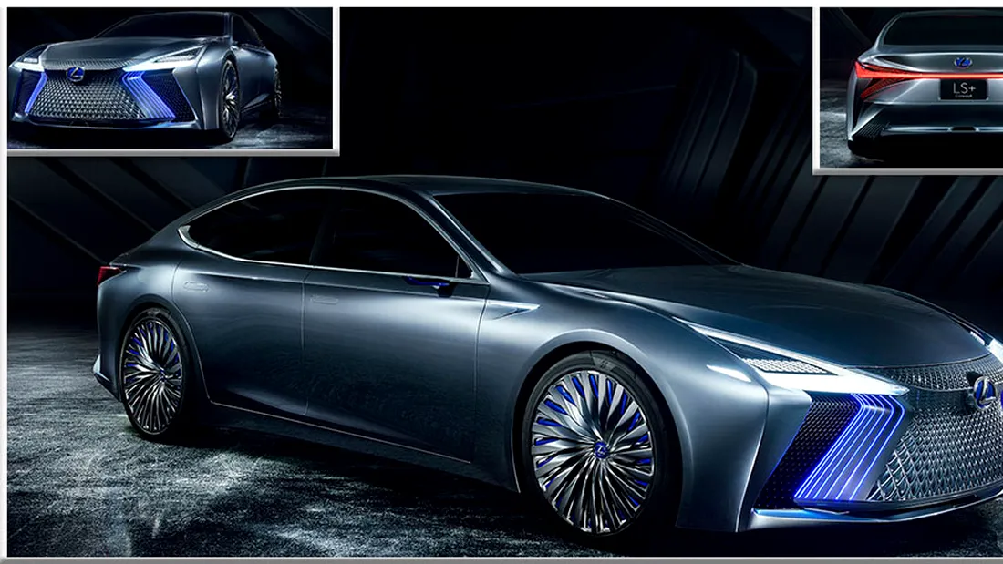 Lexus LS+, viitorul limuzinelor! Ce functii are masina care va aparea pe piata in 2020 VIDEO
