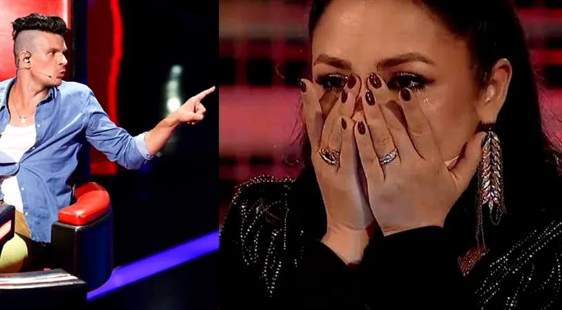 Andra si Tudor Chirila s-au certat la Vocea Romaniei! S-a lasat cu lacrimi