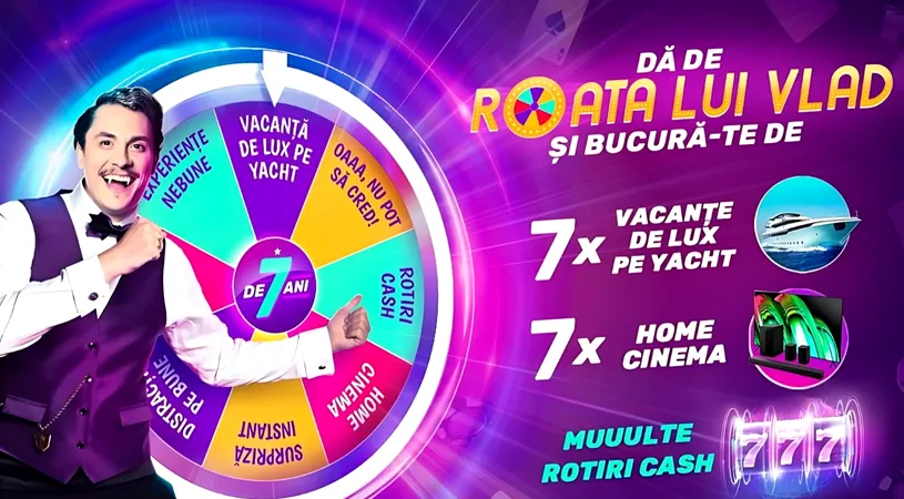 (P) Vacanțe de lux cu yachtul și sisteme Home Cinema la Roata Vlad Cazino