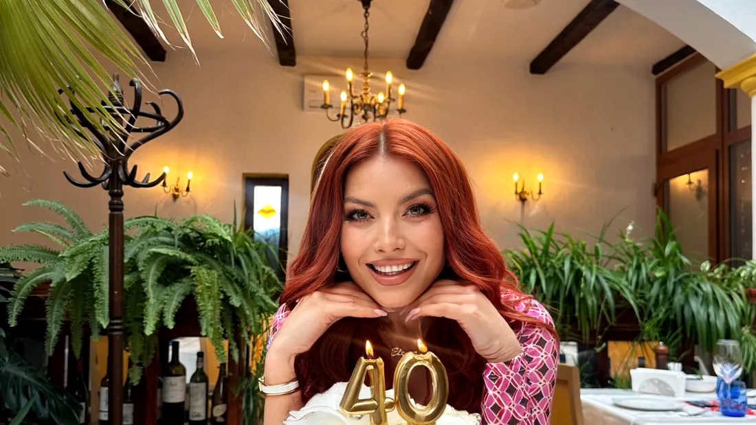 Elena Gheorghe a împlinit 40 de ani! Cum a sărbătorit alături de familie