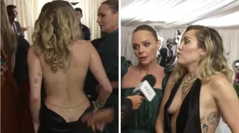 Vedeta care a aparut intr-o rochie cu decolteu la FUND la un mega eveniment monden! Artista a socat pe toata lumea cand s-a intors cu spatele VIDEO