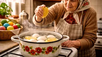 Ce să pui în apa în care fierbi ouăle de Paște. Trucul simplu care le păstrează intacte și ușor de curățat