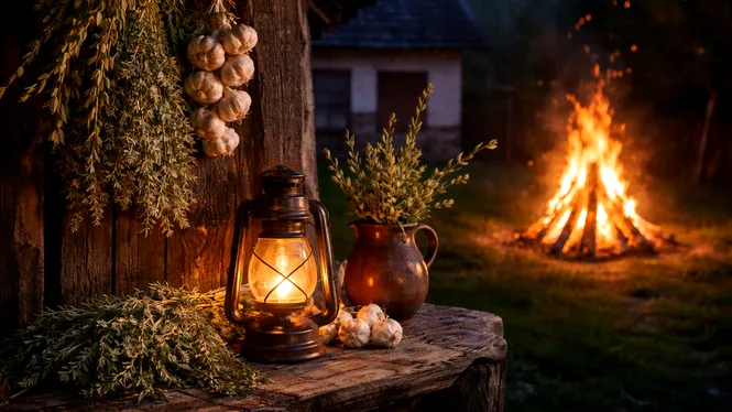 „Gura Lupului” și alte obiceiuri străvechi: cum se protejau românii de spiritele rele în noaptea de Sfântul Gheorghe