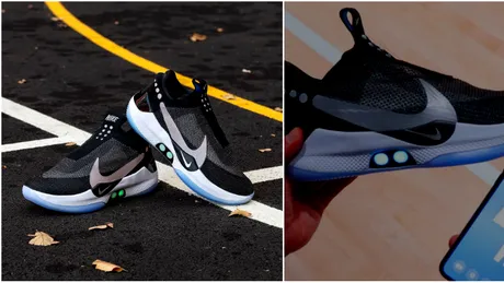 Nike a lansat o pereche de incaltari sport ale viitorului ce pot fi controlate prin smartphone! Surpriza e ca nu vor costa o avere! VIDEO