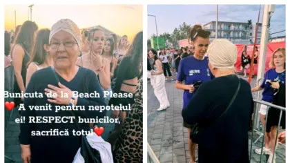 Povestea bunicuței de la Beach, please! care a devenit virală după ce și-a însoțit nepotul la festival. Ce cadou i-a făcut Selly
