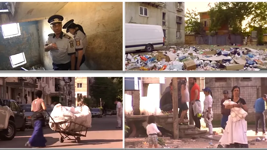 Cartierul din Bucuresti plin de droguri, TBC si gunoaie. Povestea lui “nea Gargamel” politistul care lupta sa-i salveze pe oameni