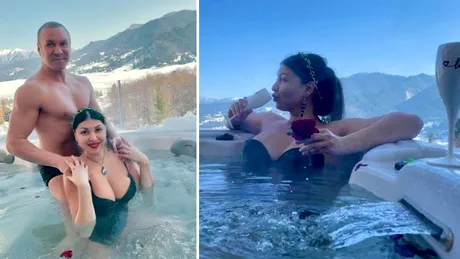 EXCLUSIV| Alin Oprea și logodnica lui au petrecut un weekend romantic la conac! Cum arată Medana în costum de baie