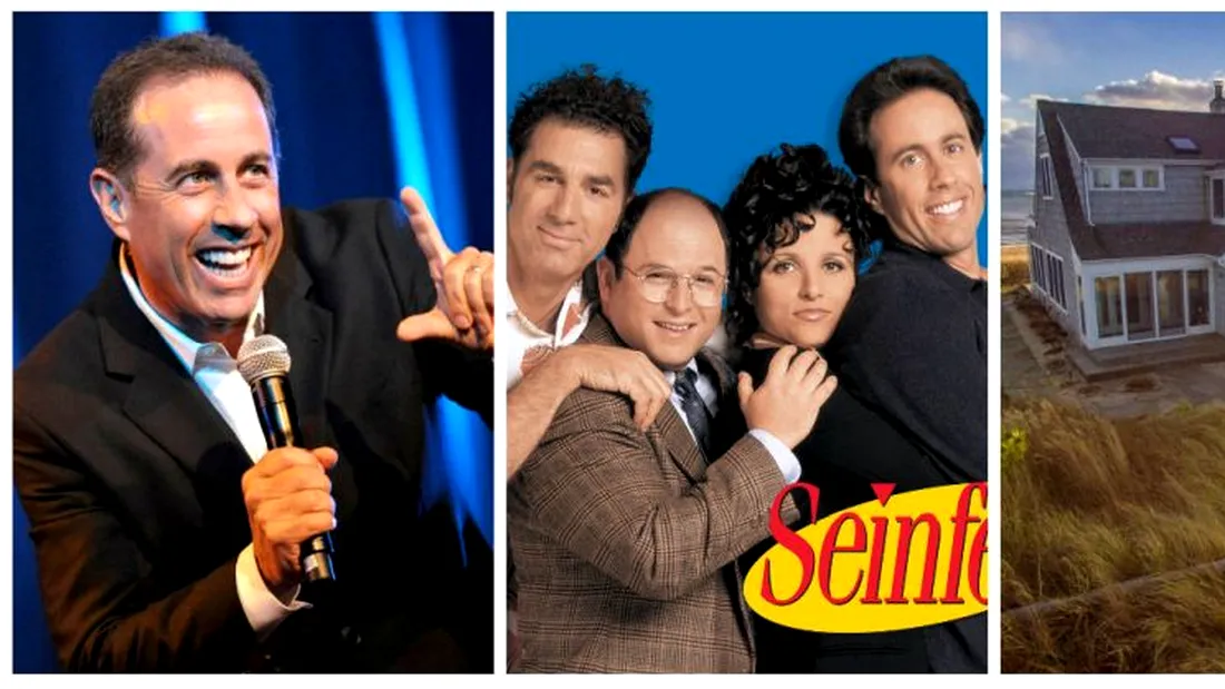 Jerry Seinfeld și averea de peste 250 milioane $! Actorul detine adevarate imperii si zeci de masini de colectie