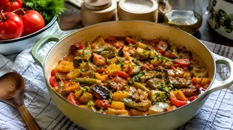 Ghiveci cu legume de sezon. Rețeta tradițională gustoasă și sănătoasă
