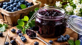 Dulceață de afine. Rețeta simplă și aromată care transformă fructele verii într-un desert delicios