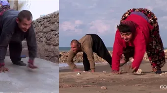 VIDEO! Sunt singurii oameni patrupezi din lume! Merg simultan cu toate cele 4 membre si toata lumea e socata! Cum au regresat la stadiul de maimuta?